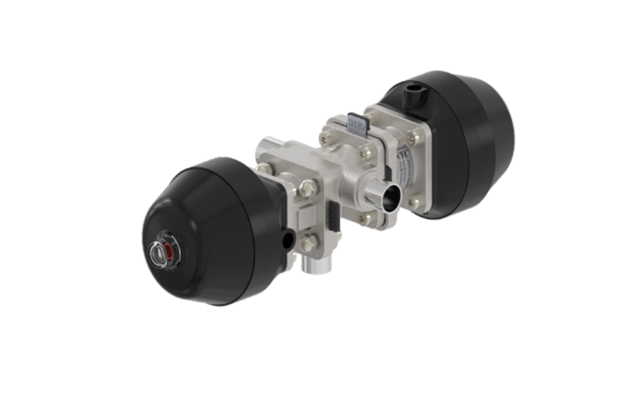 衛生級(jí)不鏽鋼多通(tong)隔膜閥