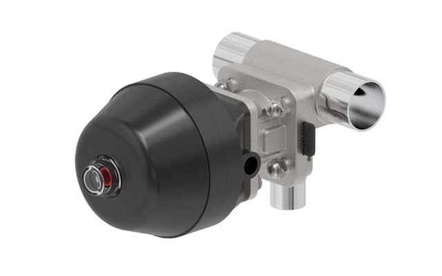 衛(wei)生級L、T型不鏽鋼隔(gé)膜閥