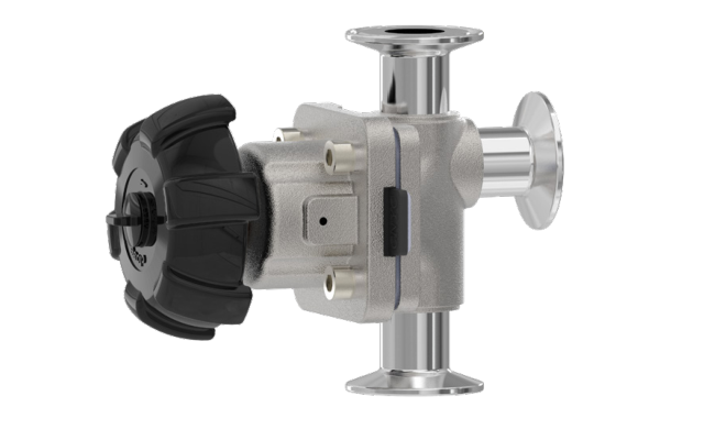 衛生級L、T型不鏽鋼(gāng)隔膜閥